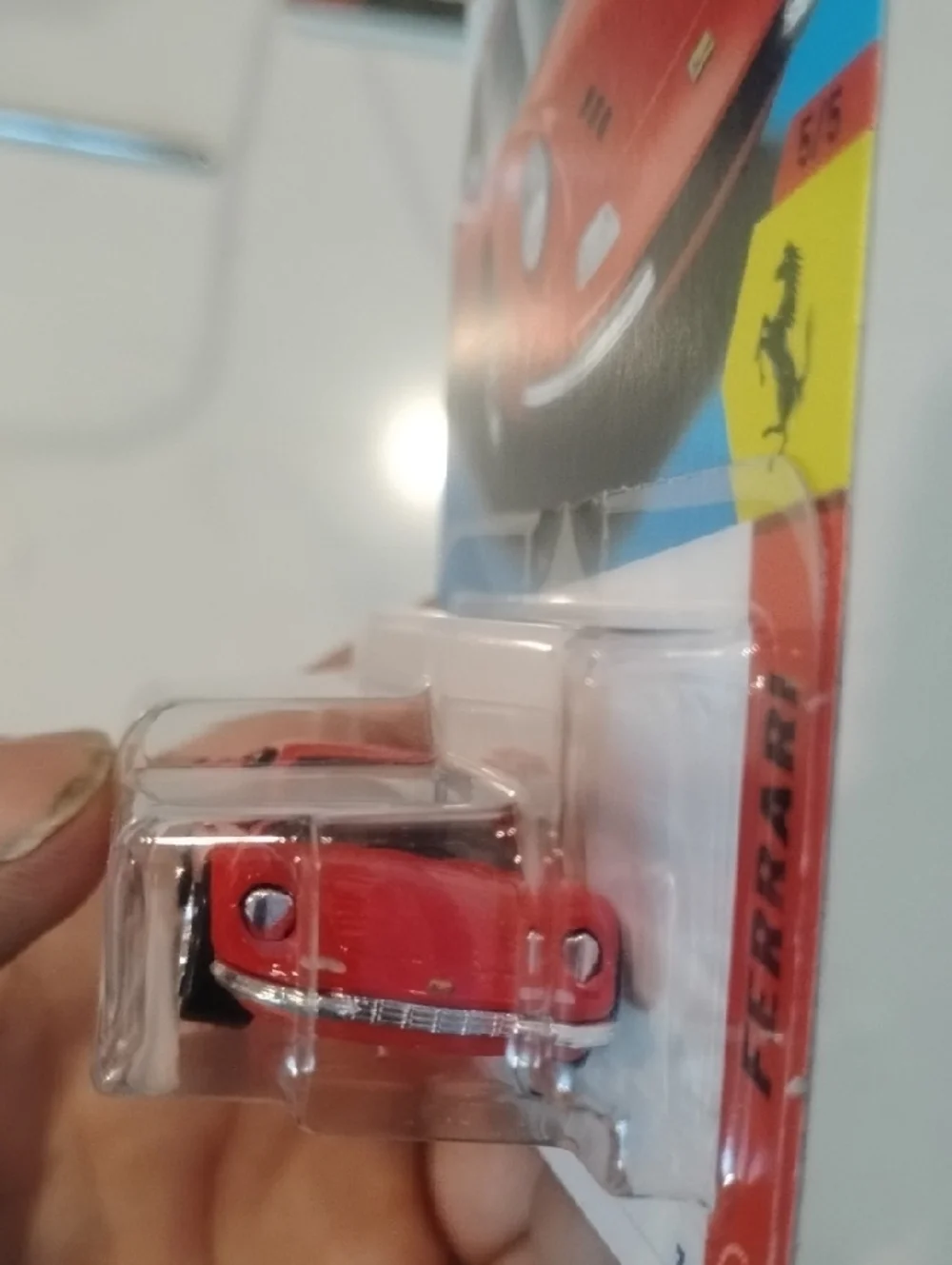 Mattel Hot Wheels Dino 206 GT Red Collectible Toy Car